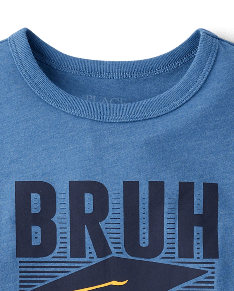 Boys Bruh I Graduated Graphic Tee