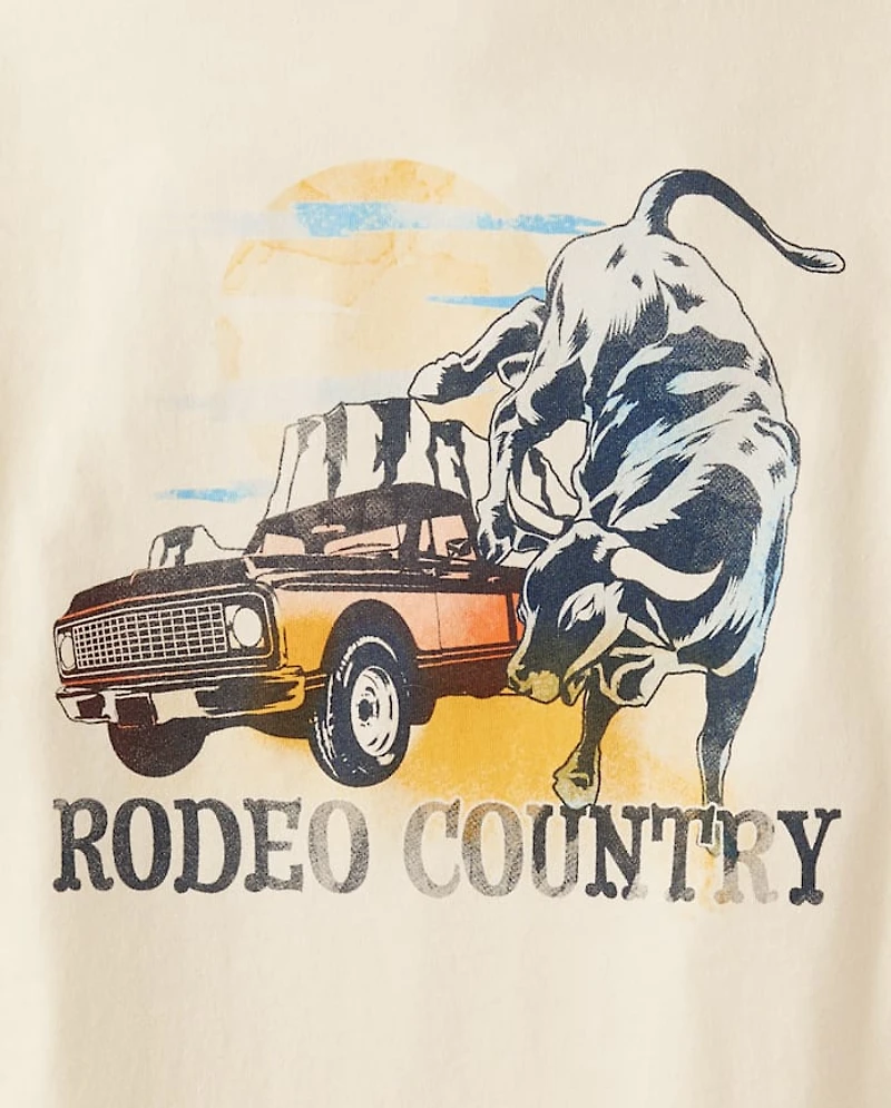 Boys Rodeo Country Graphic Tee