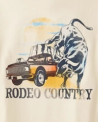 Boys Rodeo Country Graphic Tee