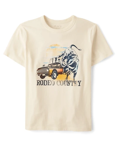 Boys Rodeo Country Graphic Tee