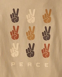 Boys Peace Graphic Tee