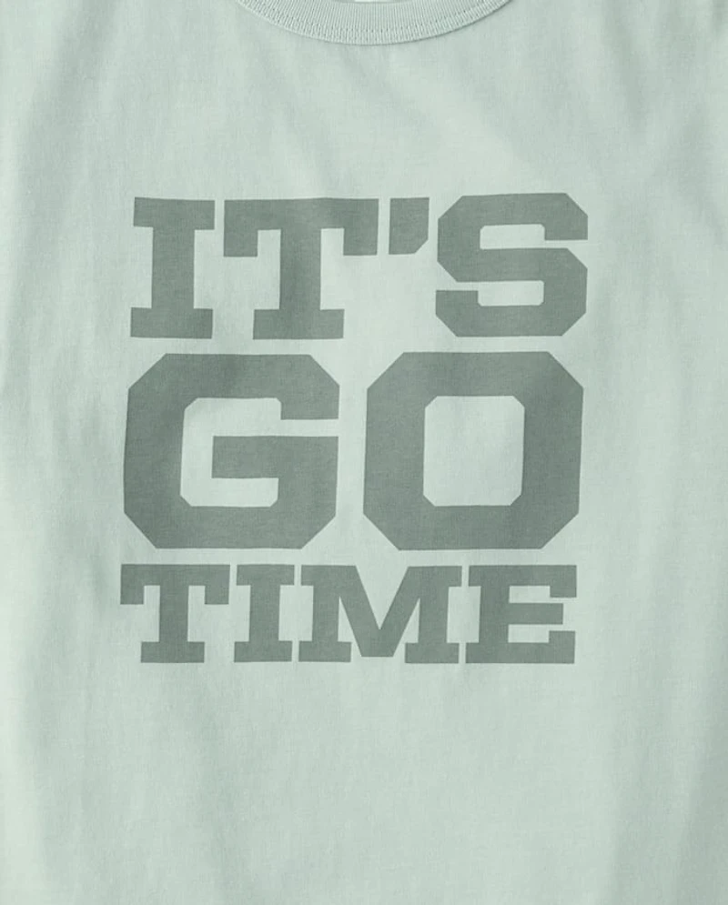 Boys It's Go Time Graphic Tee