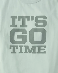 Boys It's Go Time Graphic Tee