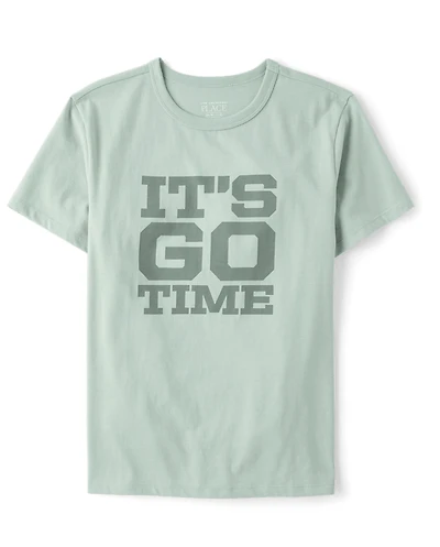 Boys It's Go Time Graphic Tee