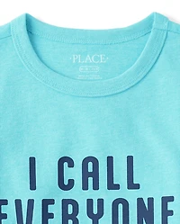 Boys Call Everyone Bruh Graphic Tee