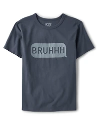 Boys Bruhhh Graphic Tee