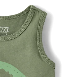 Baby And Toddler Boys Crocodile Tank Top
