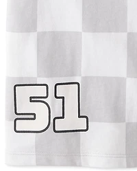 Baby And Toddler Boys Racecar 2-Piece Outfit Set