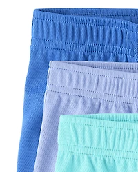 Short de sport en maille doublée à séchage rapide pour bébés et petits garçons (lot 3