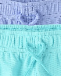 Short de sport en maille doublée à séchage rapide pour bébés et petits garçons (lot 3
