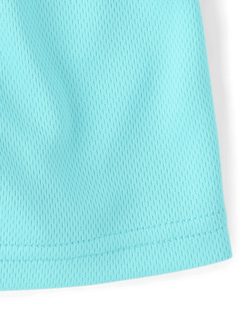 Baby And Toddler Boys Quick Dry Lined Mesh Active Shorts 3-Pack