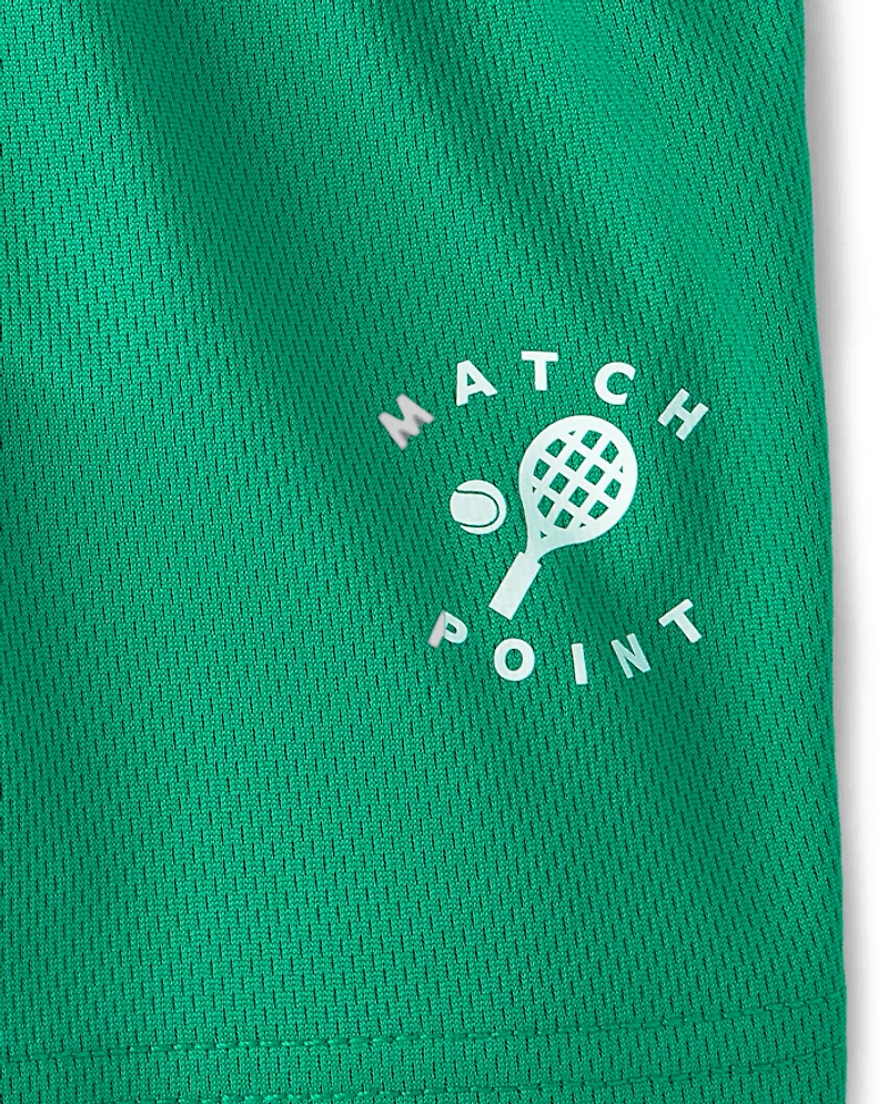 Baby And Toddler Boys Quick Dry Lined Mesh Active Shorts 3-Pack