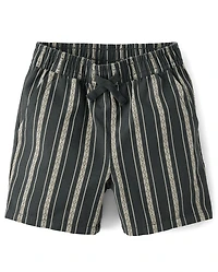 Baby And Toddler Boys Embroidered Pull On Shorts