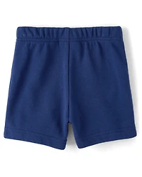 Baby And Toddler Boys Crab French Terry Active Shorts 3-Pack