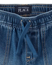 Short en jean à enfiler pour bébé et tout-petit