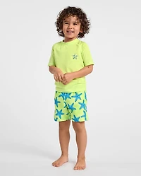 Baby And Toddler Boys Graphic Rashguard Swimsuit