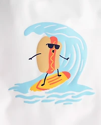 Maillot de bain anti-UV à motifs pour bébés et petits garçons