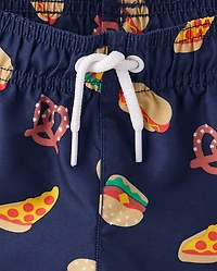 Maillot de bain anti-UV à motifs pour bébés et petits garçons