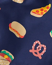 Maillot de bain anti-UV à motifs pour bébés et petits garçons