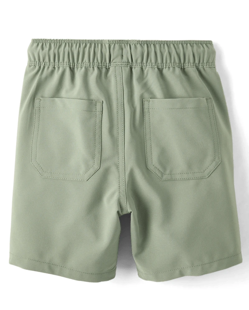 Baby And Toddler Boys Quick Dry Pull On Shorts