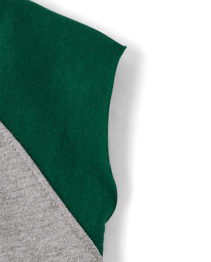 Baby And Toddler Boys Colorblock Varsity Muscle Tank Top