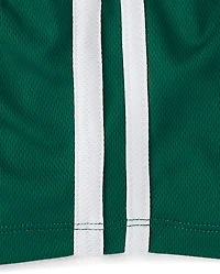 Baby And Toddler Boys Quick Dry Striped Lined Mesh Active Shorts