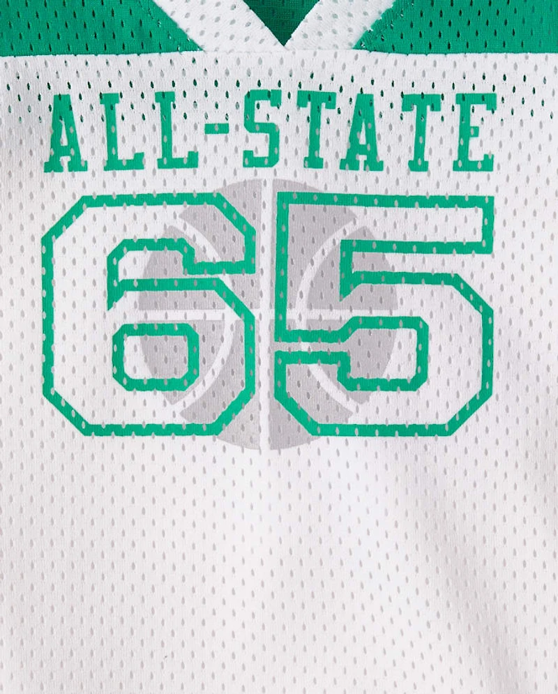 Baby And Toddler Boys Quick Dry Graphic Mesh Tank Top