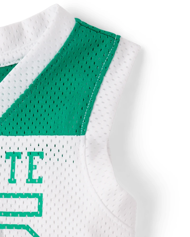 Baby And Toddler Boys Quick Dry Graphic Mesh Tank Top