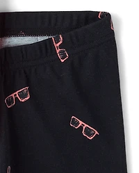 Pyjama en coton ajusté avec lunettes de soleil Capybara pour garçon