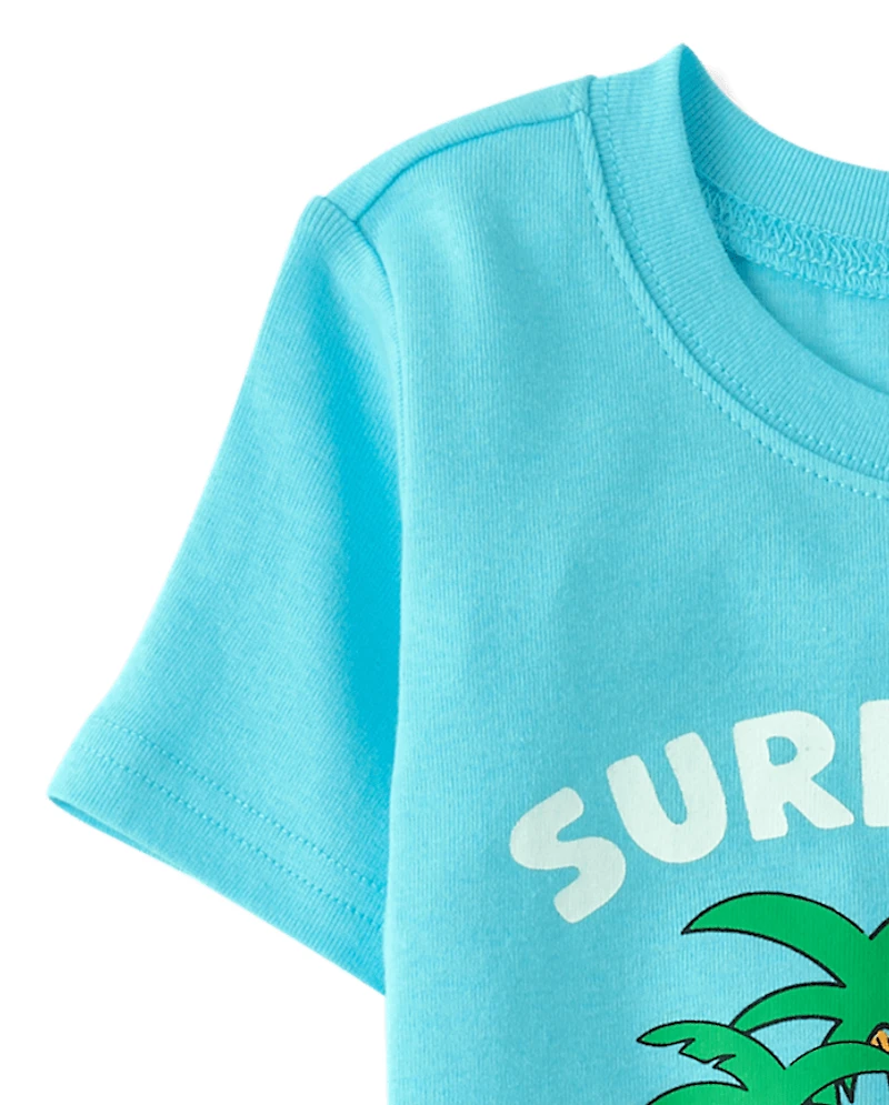 Boys Surf's Up Food Snug Fit Cotton Pajamas