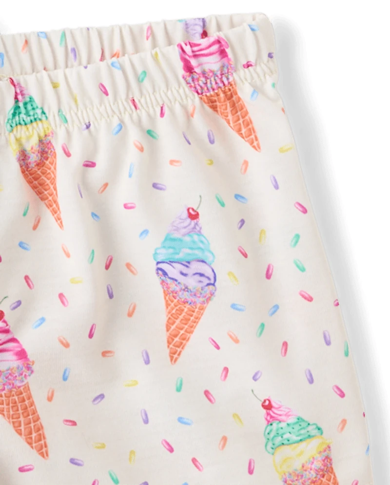 Girls Ice Cream Club Pajamas