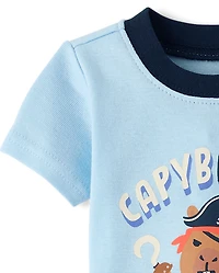 Baby And Toddler Capybara Pirate Snug Fit Cotton Pajamas
