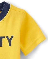 Baby And Toddler Boys Construction Vehicle Snug Fit Cotton Pajamas