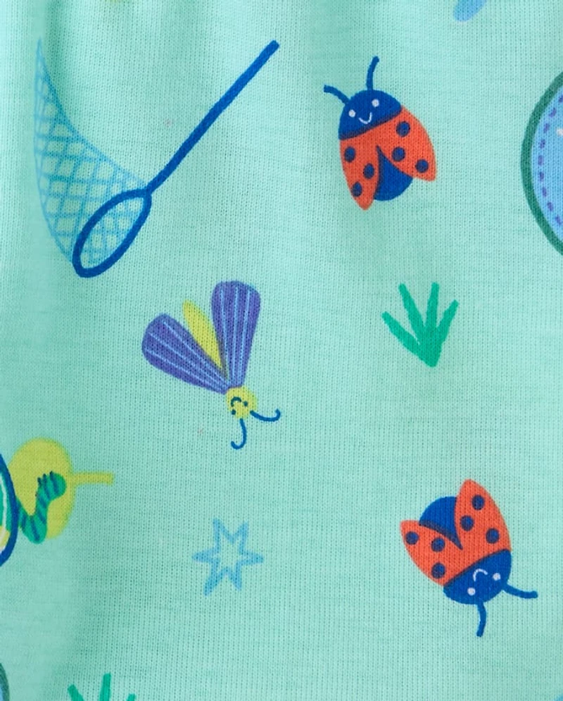 Baby And Toddler Boys Explorer's Club Snug Fit Cotton Pajamas