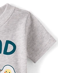 Baby And Toddler Breakfast Squad Snug Fit Cotton Pajamas