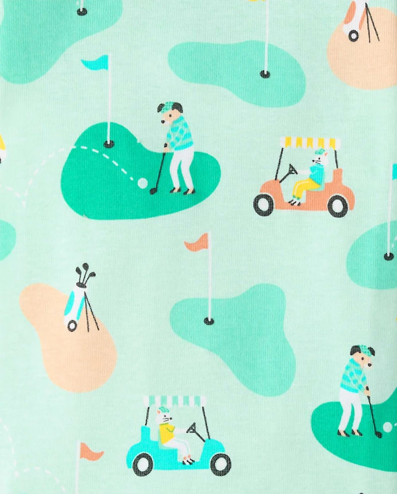Baby And Toddler Golf Snug Fit Cotton Pajamas