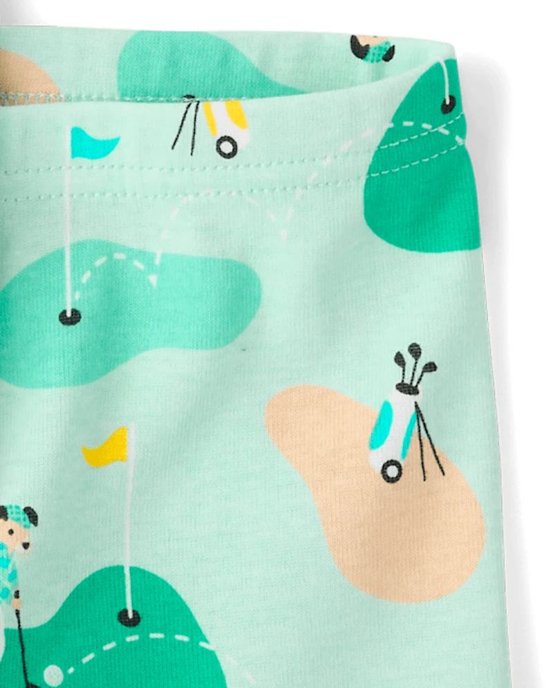 Baby And Toddler Golf Snug Fit Cotton Pajamas