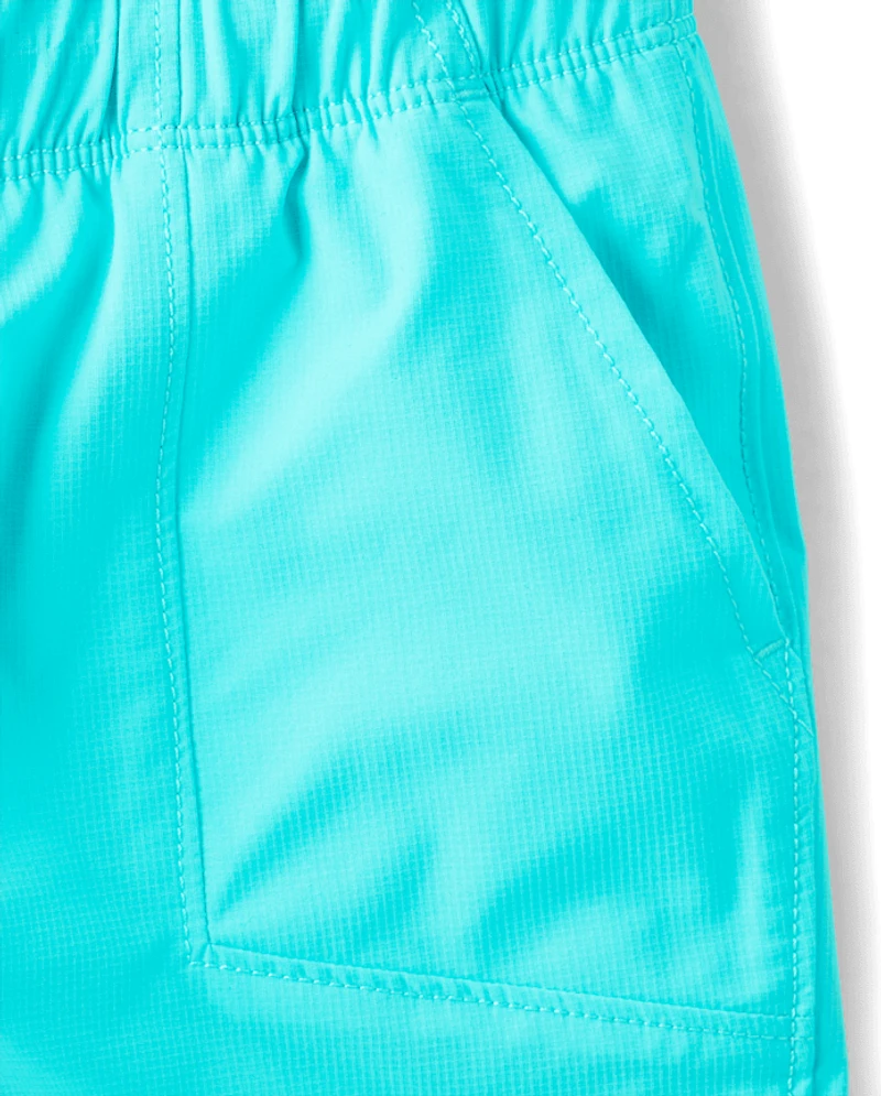 Baby And Toddler Boys Quick Dry Ripstop Pool To Play Active Shorts