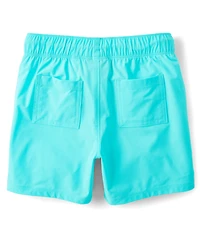 Baby And Toddler Boys Quick Dry Ripstop Pool To Play Active Shorts