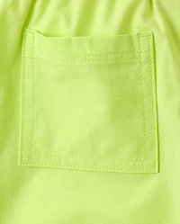 Baby And Toddler Boys Quick Dry Ripstop Pool To Play Active Shorts