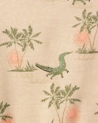 Baby Boys Crocodile Bodysuit 5-Pack