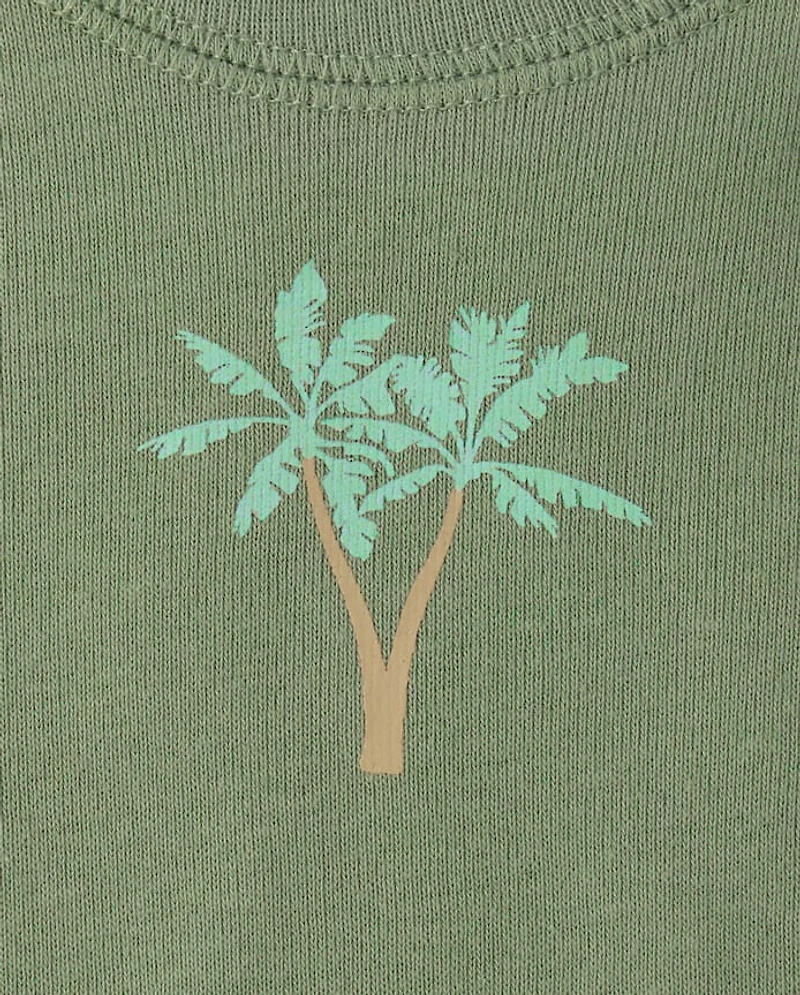 Baby Boys Crocodile Bodysuit 5-Pack