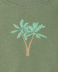 Baby Boys Crocodile Bodysuit 5-Pack