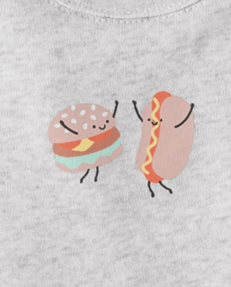 Baby Boys Snacks Bodysuit 5-Pack