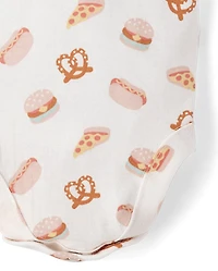 Baby Boys Snacks Bodysuit 5-Pack