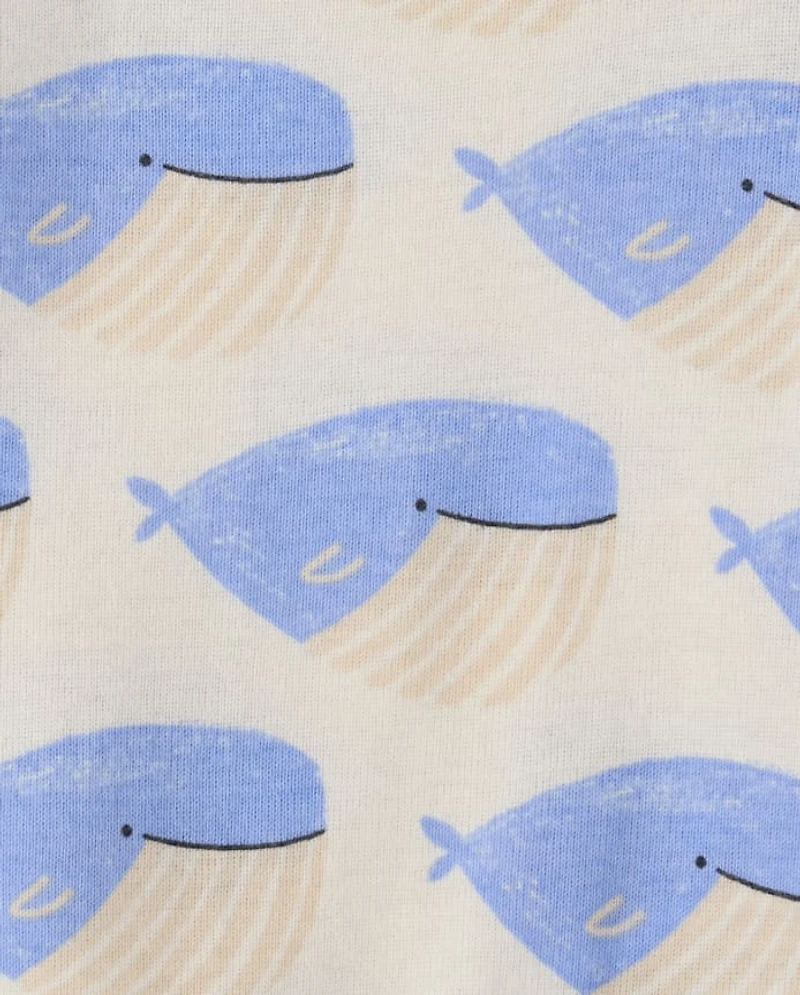Baby Boys Whale Bodysuit 5-Pack
