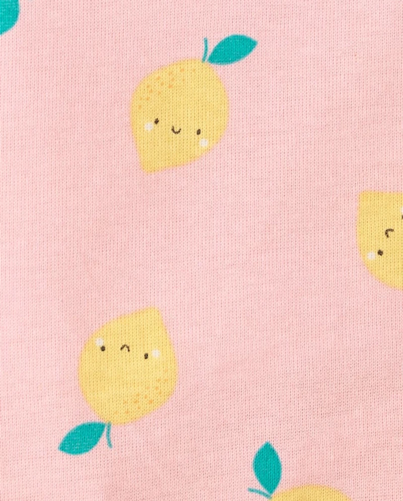 Baby Girls Lemon Bodysuit 5-Pack