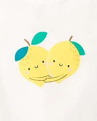 Baby Girls Lemon Bodysuit 5-Pack