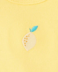 Baby Girls Lemon Bodysuit 5-Pack