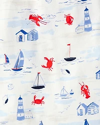 Baby Girls Nautical Flutter Dress